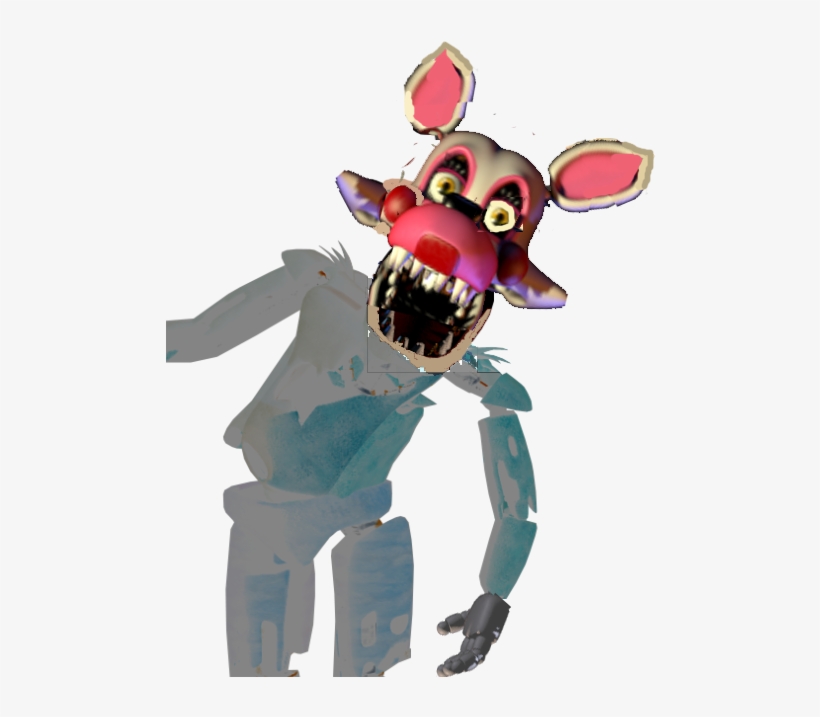 Mangle - Fnaf 1 Nightmare Foxy, transparent png #3381427