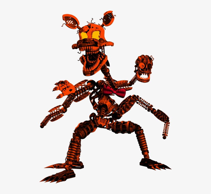 Jack O Mangle Funko 5 Articulated Five Nights At Freddy S Funtime Free Transparent Png Download Pngkey