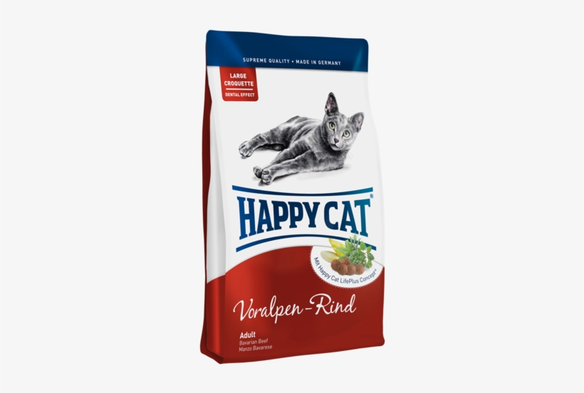 Happy Cat Voralpen-rind - Happy Cat Supreme Adult Voralpen-rind 1,4kg, transparent png #3381711