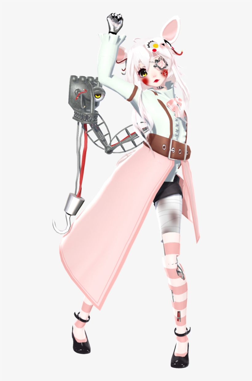 Mangle Is Beauty - Mmd Fnaf Models 1 2, transparent png #3381893