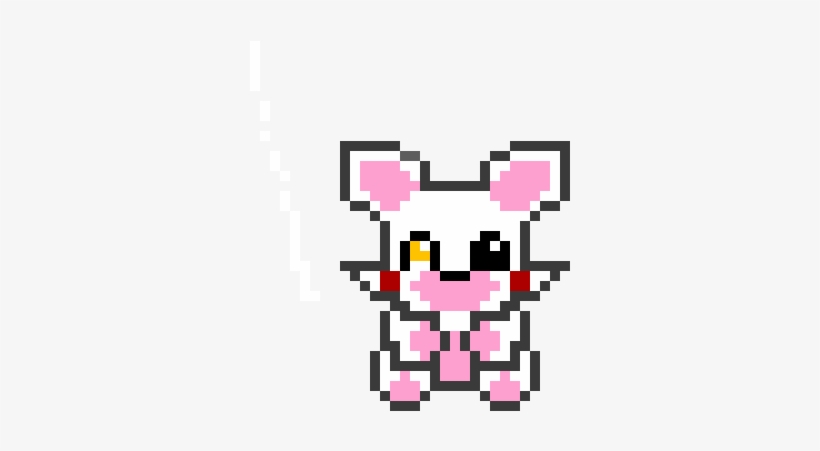 Baby Mangle - Funtime Freddy Pixel Art, transparent png #3382031