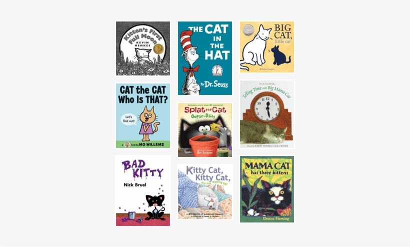September Is Happy Cat Month - Cat In The Hat Book, transparent png #3382035