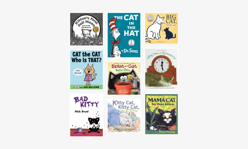 September Is Happy Cat Month - Cat In The Hat Book, transparent png #3382035