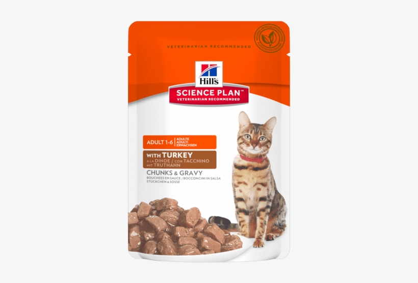 Keep Your Cat Happy With Tender Chunks In Gravy With - Hill's Science Plan Feline Adult Optimal Care - Lamb, transparent png #3382175