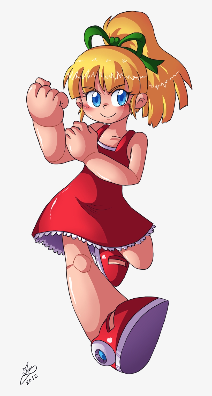 Classic Roll From Mega Man - Mega Man And Astro Boy, transparent png #3382462