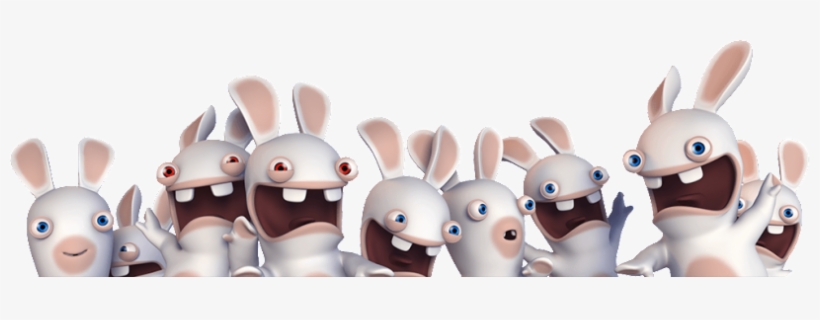 Rabbids Invasion Just In Time For Easter - Rabbids Invasion Rabbid Family, transparent png #3382696