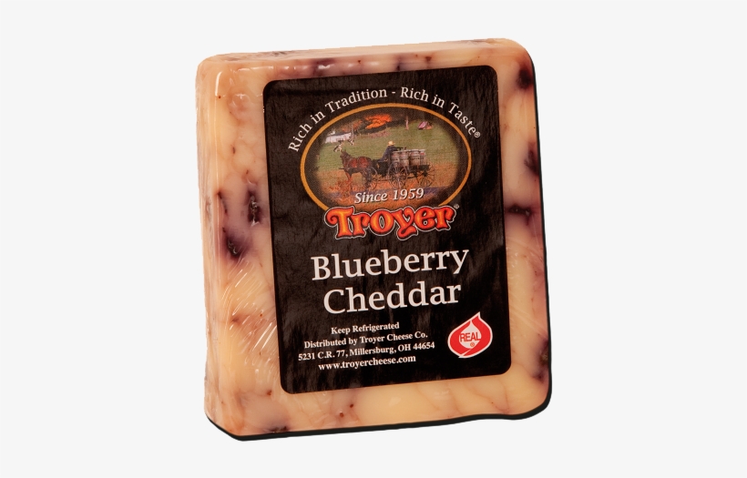 Blueberry Cheddar 10oz - Cheddar Cheese, transparent png #3383132
