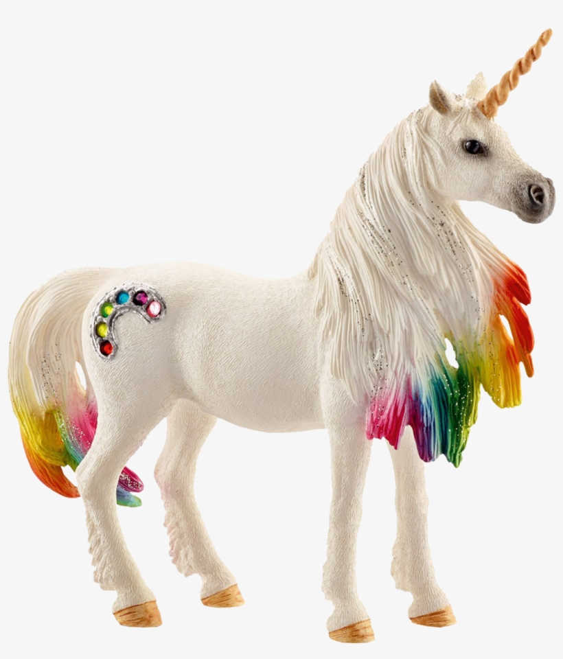 Transparent Unicorn - Rainbow Unicorn, Mare (schleich 70524), transparent png #3383234