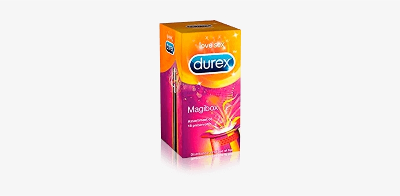 Durex Magibox Condoms - Magibox 18 Préservatifs Durex, transparent png #3383343