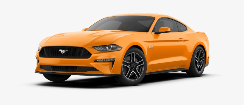 Finance For Your Ford - Ford Mustang 2018 Orange, transparent png #3383478