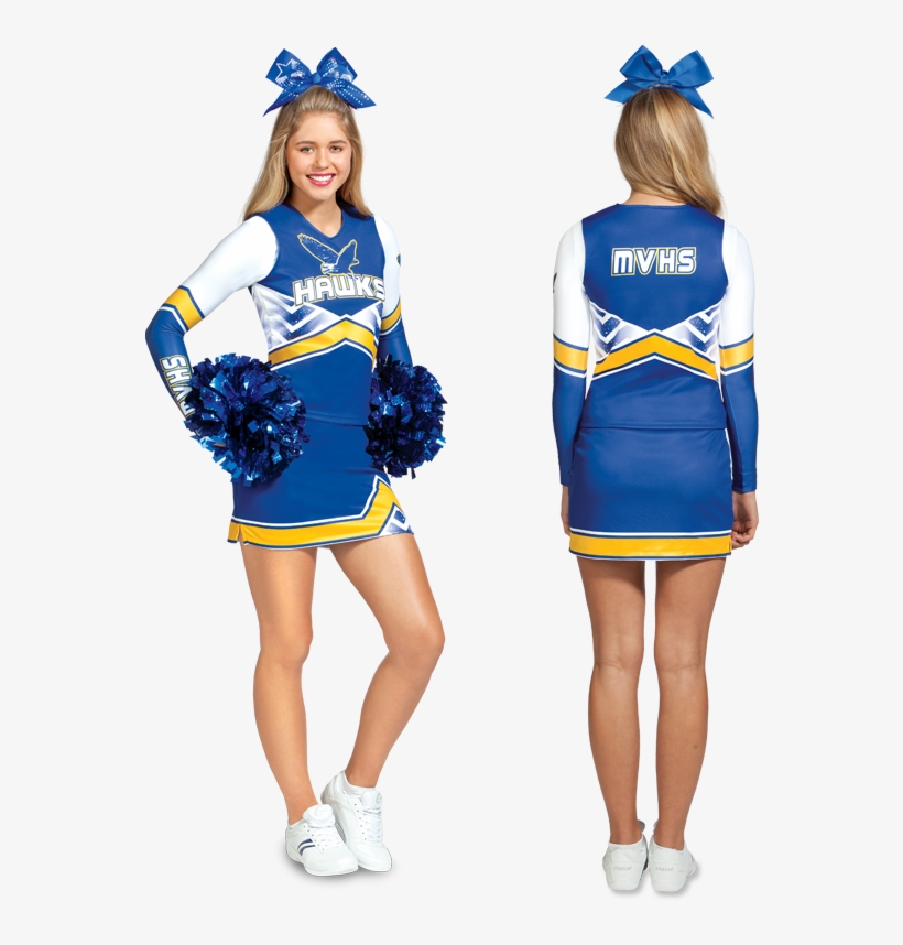 Belote Game Rules - Cheer Uniforms Blue, transparent png #3383654