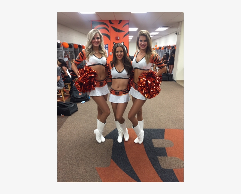Former Fpc Cheerleader Dances Her Way Onto Nfl Cheerleading - Jaclyn Deaugustino Bengals, transparent png #3383739