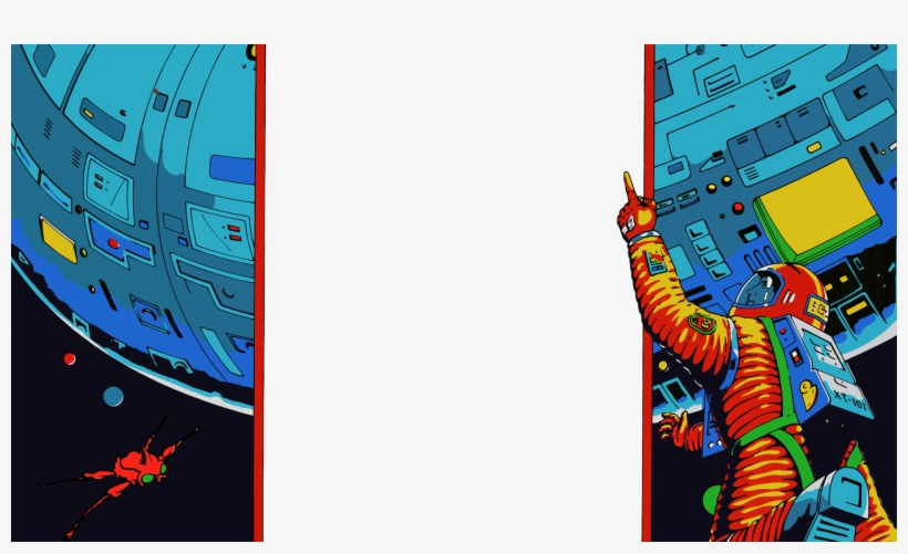 Alt Text - Mame Arcade Bezel Generic, transparent png #3383763