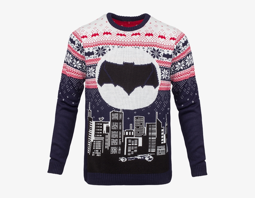 Batman “christmas Knight” Unisex Sweater - Justice League Christmas Jumpers, transparent png #3383875