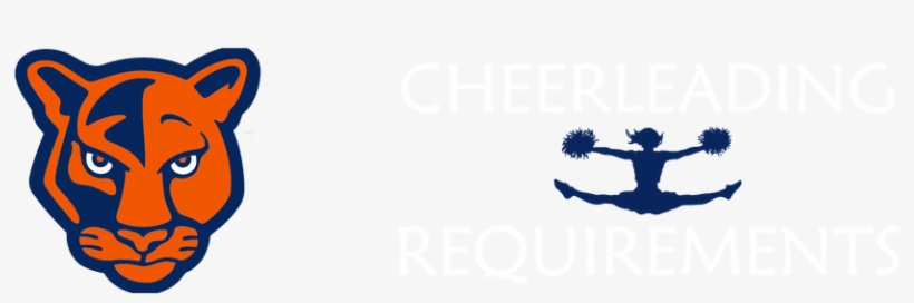 Cheerleading Is A Yearlong Commitment - Silhouette, transparent png #3383897