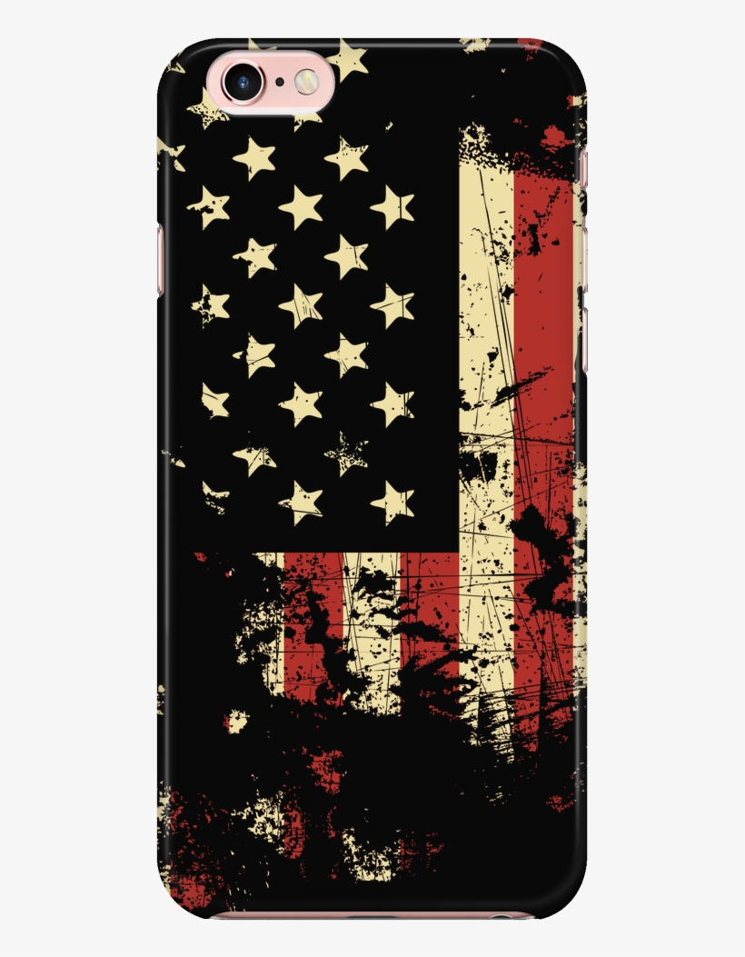 Distressed American Flag Iphone 5/5s, Iphone 6 Plus/6s - Iphone 6s, transparent png #3383976