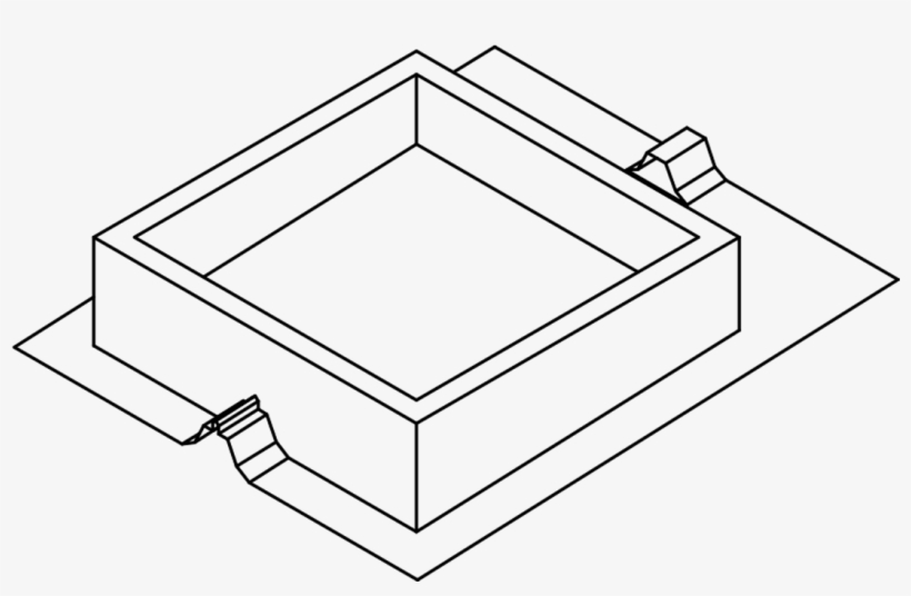 Cmb7 Standing Seam Curb - Hemming And Seaming, transparent png #3384110