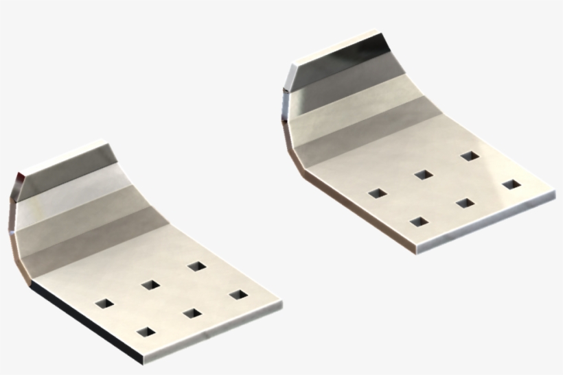 Curb Shoes - Silver, transparent png #3384415