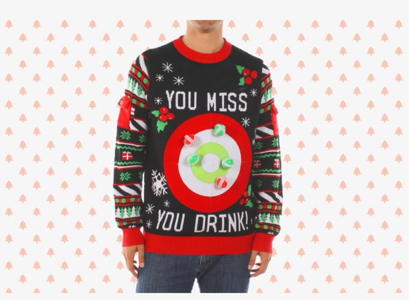 Human Target, Christmas, Ugly Sweater, Ugly Christmas - Ugly Christmas Sweater, transparent png #3384551