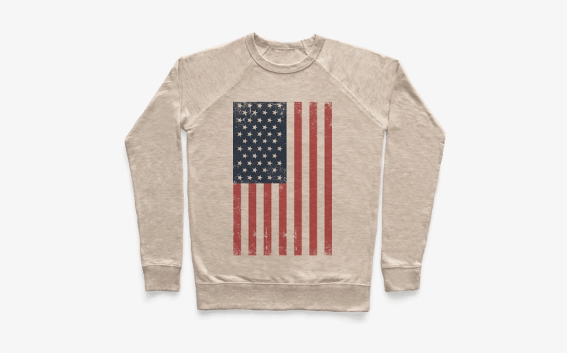 American Flag Distressed Pullover - Rey Gay Star Wars, transparent png #3384553