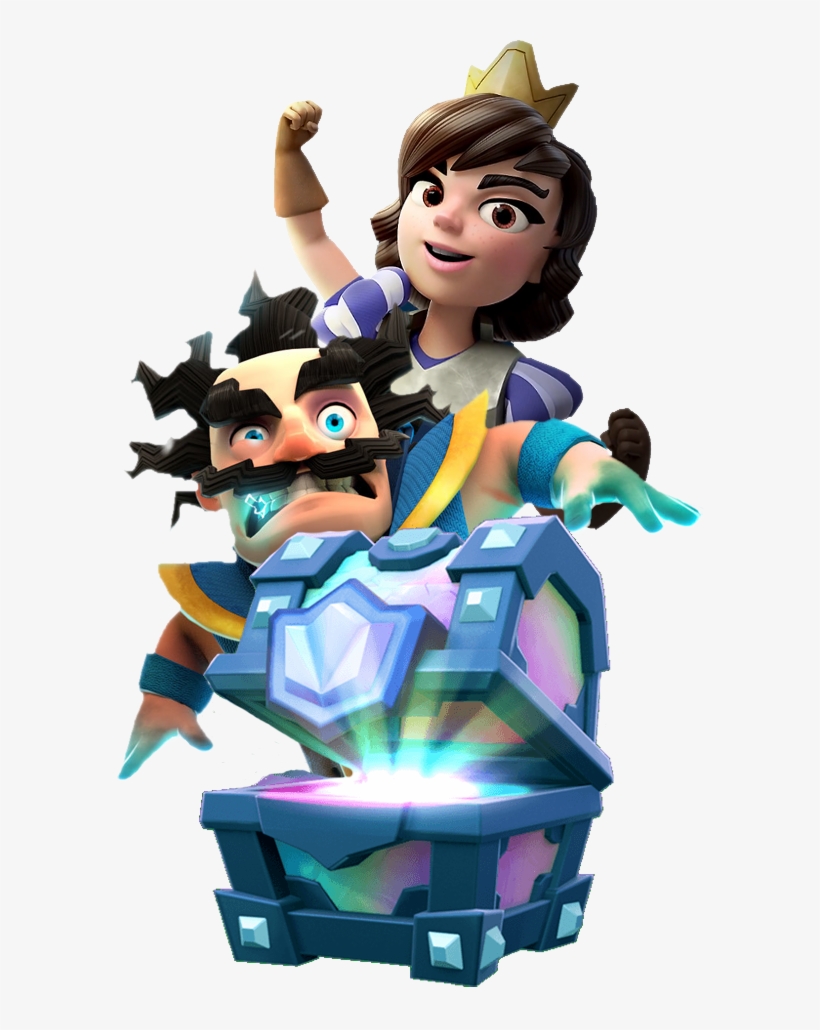 Legendary Princess Wizard Chest Clash Royale, Clash - Mago Electrico Png, transparent png #3385298