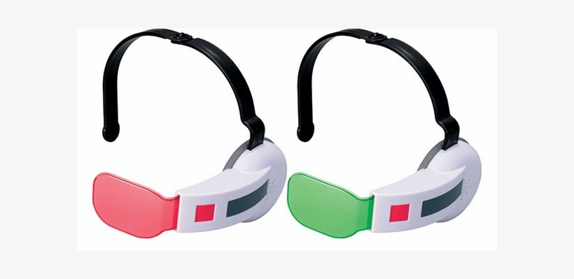 Dragon Ball Z 2 Saiyan Scouter With Sound Red Lens, transparent png #3385534