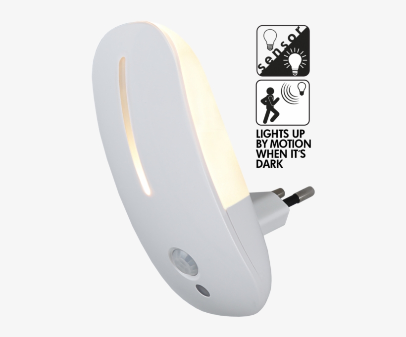 Led Nightlight Functional - Luce Notturna Star Trading Led Crepuscolare Con Sensore, transparent png #3385636