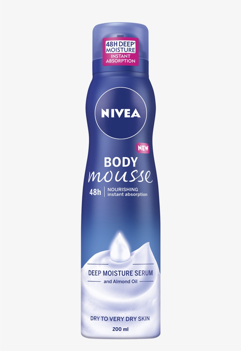 Body Care - Nivea Mousse, transparent png #3385731
