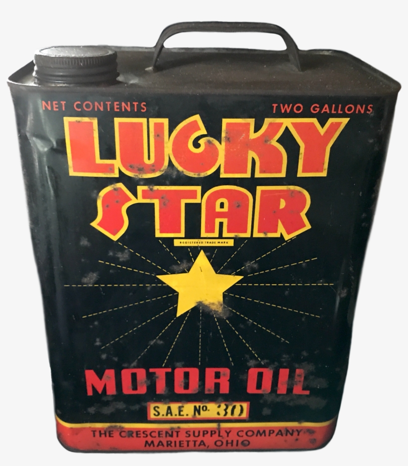 Lucky Star Oil Can - Oil Can, transparent png #3385974