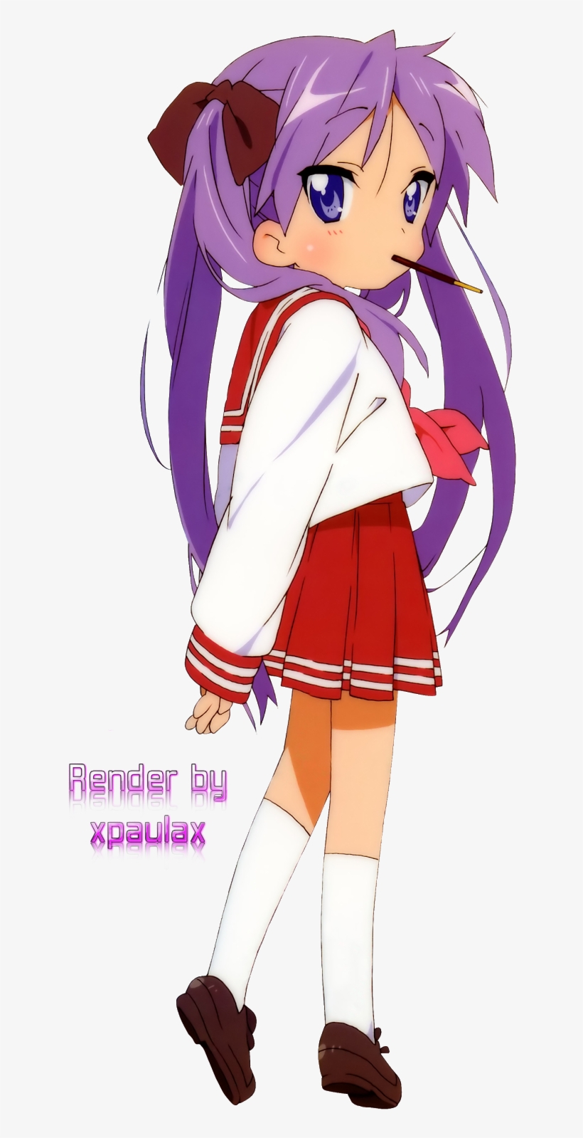 Renders Of Lucky Star - Cartoon, transparent png #3386169