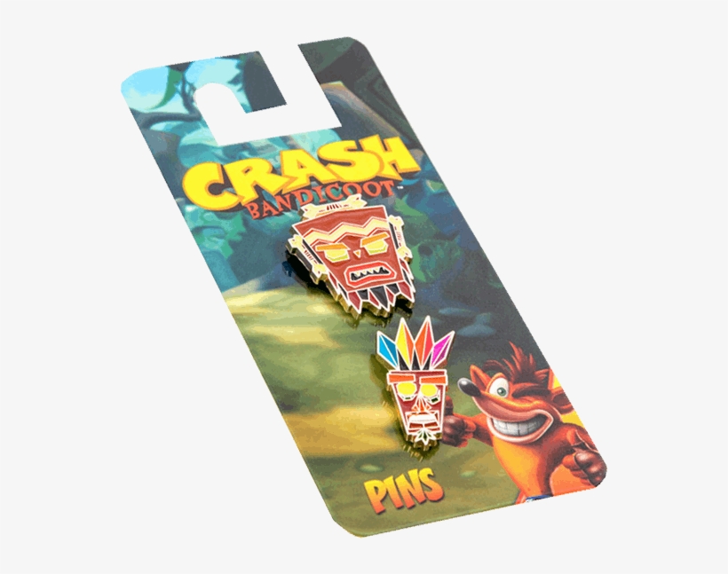 1 Of - Crash Bandicoot Pin, transparent png #3386434