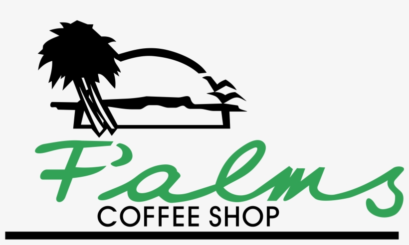 Palms Coffee Shop Logo Png Transparent - Coffee Shop Logo, transparent png #3386643