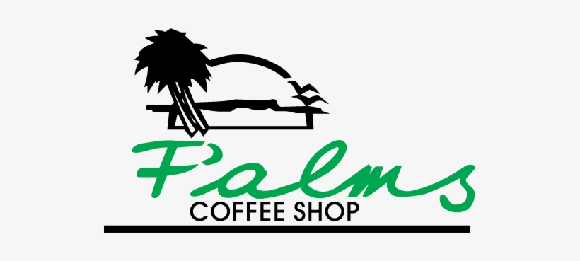 The Sign Of The Palm Coffee Shop - Coffee Shop Logo, transparent png #3386672