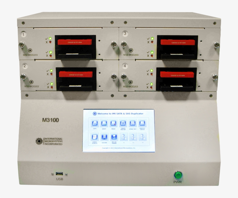 M3100 Ssd & Hard Drive Duplicator - Virtuemart, transparent png #3386723