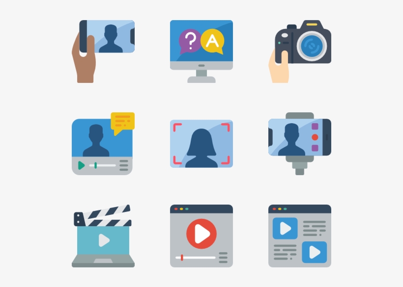 Video Blogging - Marketing, transparent png #3386773