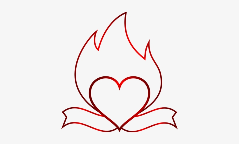 Flaming Heart Bible - Cafepress ! Iphone 7 Plus Tough Case, transparent png #3387383