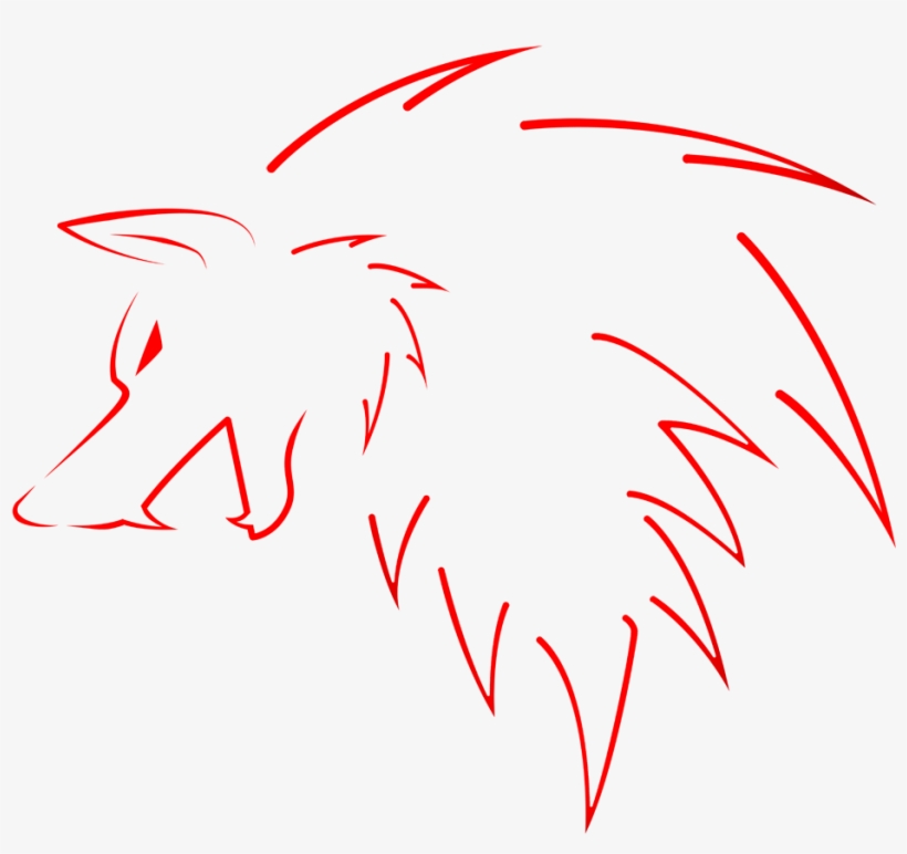 Red Wolf Logo, transparent png #3387445