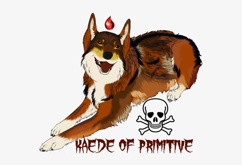 Mia S Red Wolf Design By Akiania-d5ftvpi - Skull And Bones Design Pillow Case, transparent png #3387491