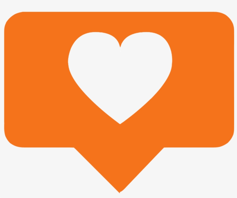 Instagram Heart Icon Like For Kids Curtir Instagram Free Transparent Png Download Pngkey