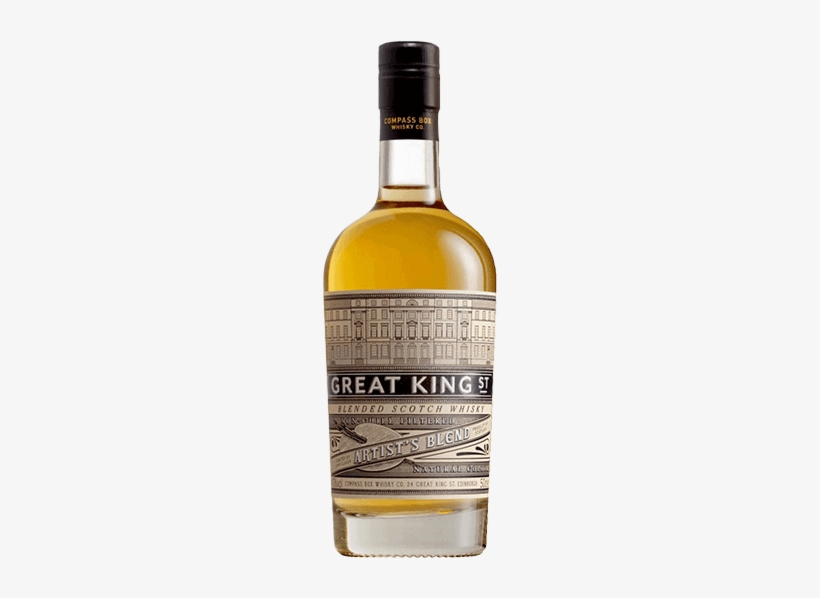 Compass Box Great King Street Artist's Blend - Compass Box Great King St. Artist's Blend, transparent png #3387799