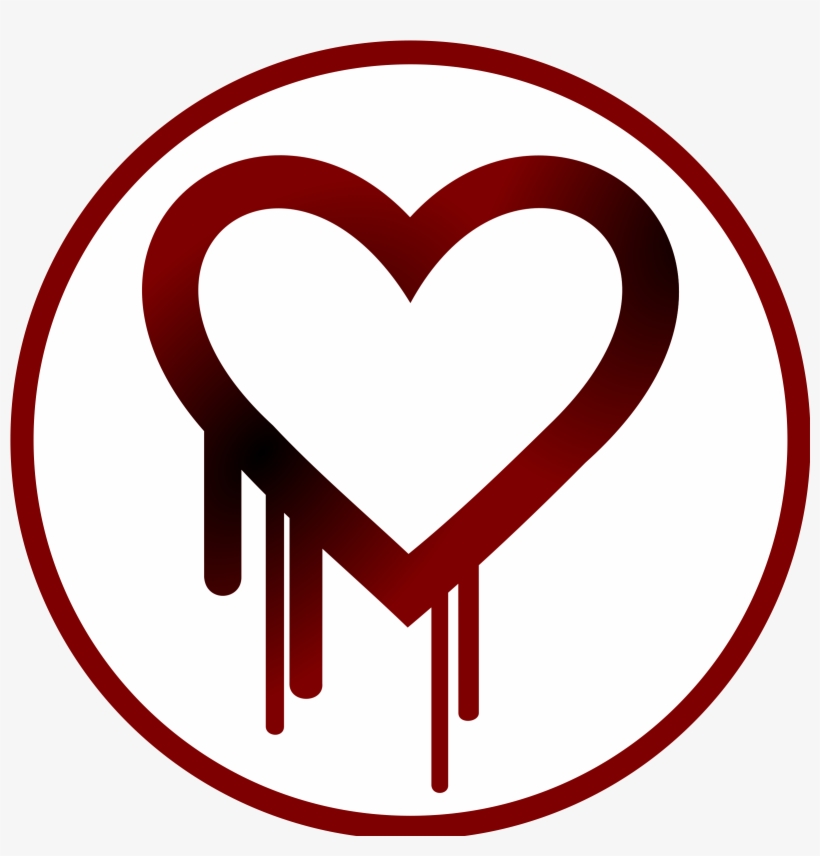 This Free Icons Png Design Of Simple Heart Bleed Sticker, transparent png #3387819