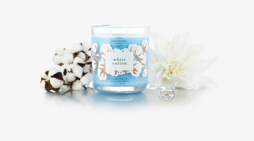 Jewel Candle With A Surprise Ring Inside Fragrant Jewels - Jasmine, transparent png #3388177