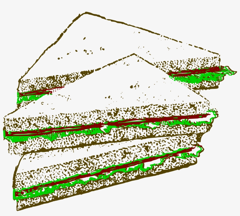 This Free Icons Png Design Of Three Sandwiches, transparent png #3388237