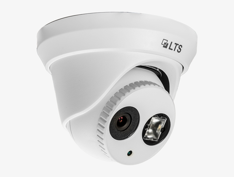 Platinum Fixed Lens Turret Network Ip Camera - Lts Turret Camera, transparent png #3388240