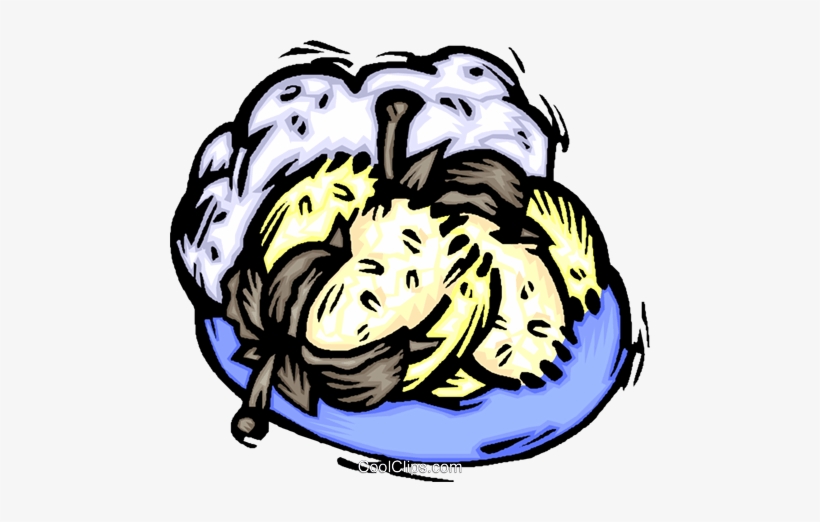 Cotton Plant Royalty Free Vector Clip Art Illustration - Cotton, transparent png #3388270