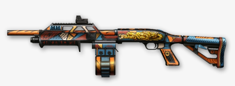 Sidewinder Venom Is A Mag Fed Tactical Pump Action - Skin Anubis Warface, transparent png #3389121