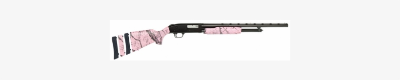 Mossberg 500 Super Bantam 22" 20ga Pink Marble Synthetic - Mossberg 500 Super Bantam Pink Camo, transparent png #3389149