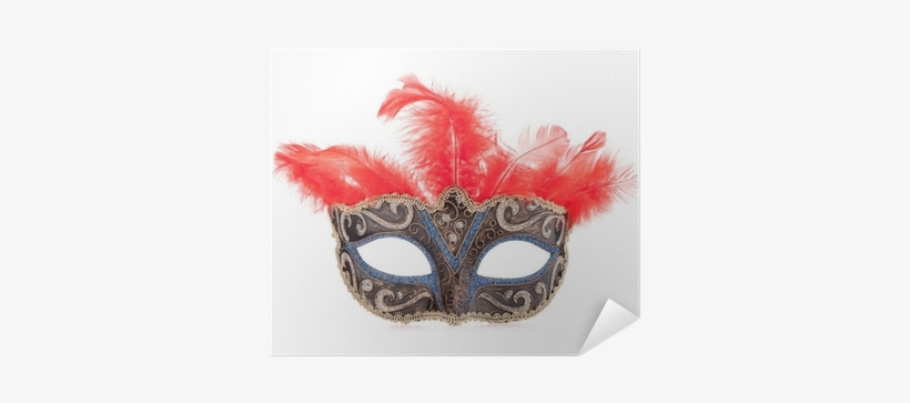 Venetian Carnival Mask Isolated On Whit Mug, transparent png #3389150