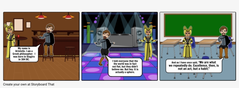 Aristotle - Cartoon, transparent png #3389440