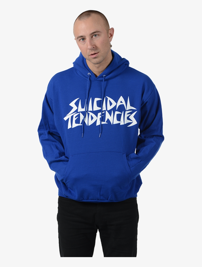 Suicidal Tendencies "possessed" Hooded Sweatshirt - Suicidal Tendencies Hoodie Blue, transparent png #3390207